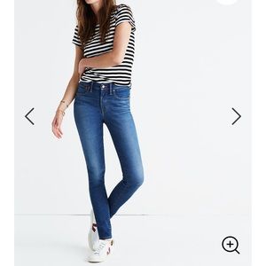 Madewell 9” high-rise skinny jeans